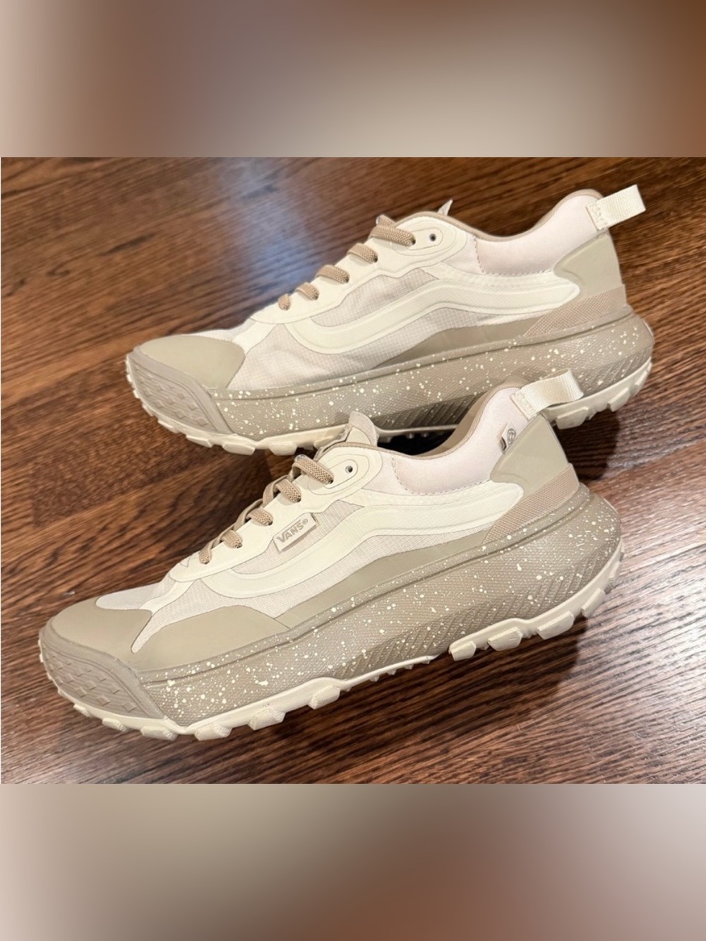 Vans Women’s Crosspath MTE Water Resistant Tan Athletic Sneakers. Like new!